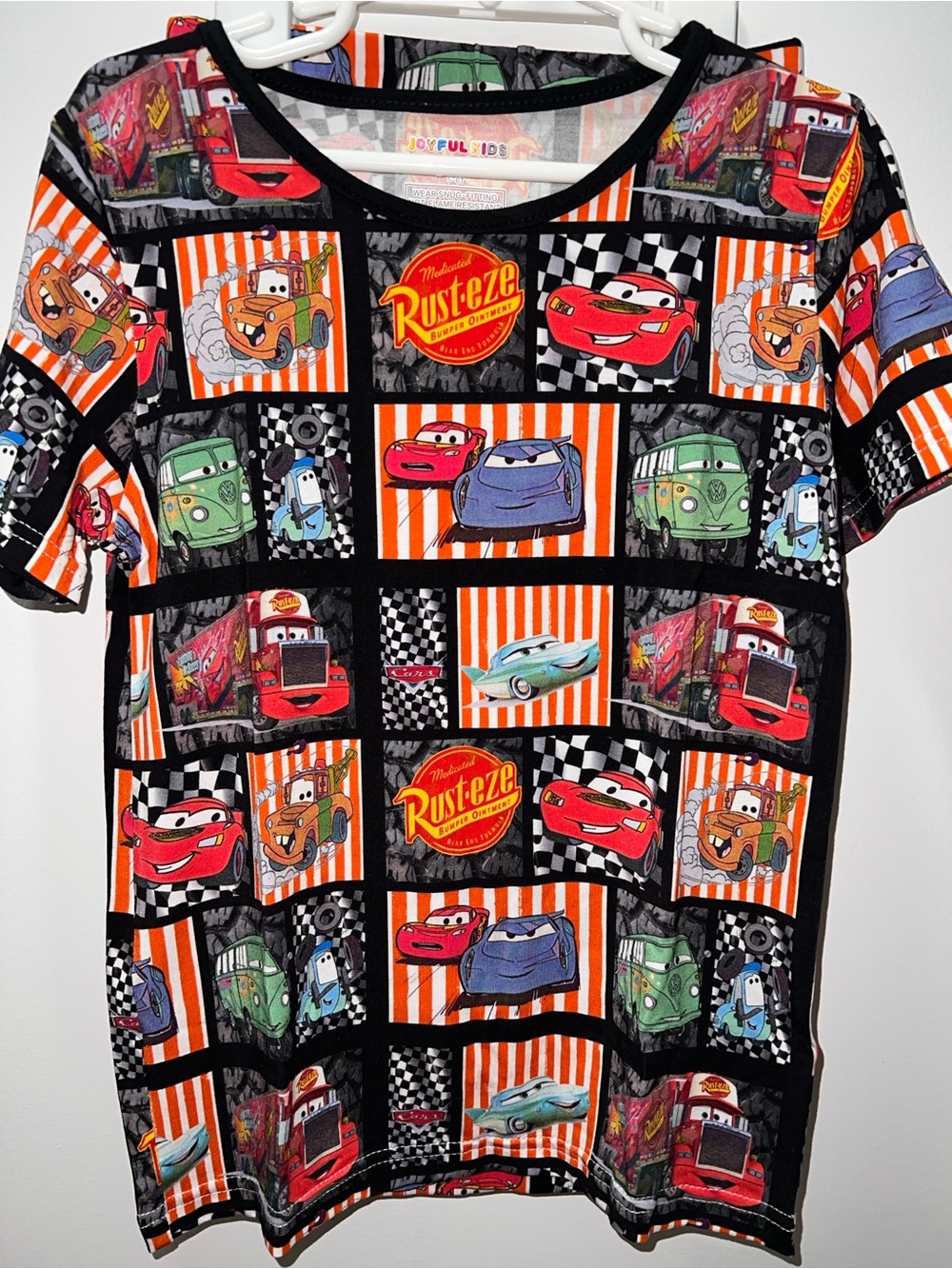 Disney Bamboo Cars PJ Shorts Set